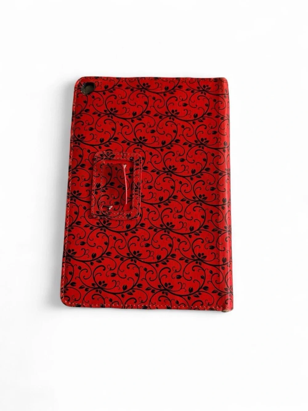 🖤 Universal Red & Black Floral Tablet Folio Case 7-8” 🌹